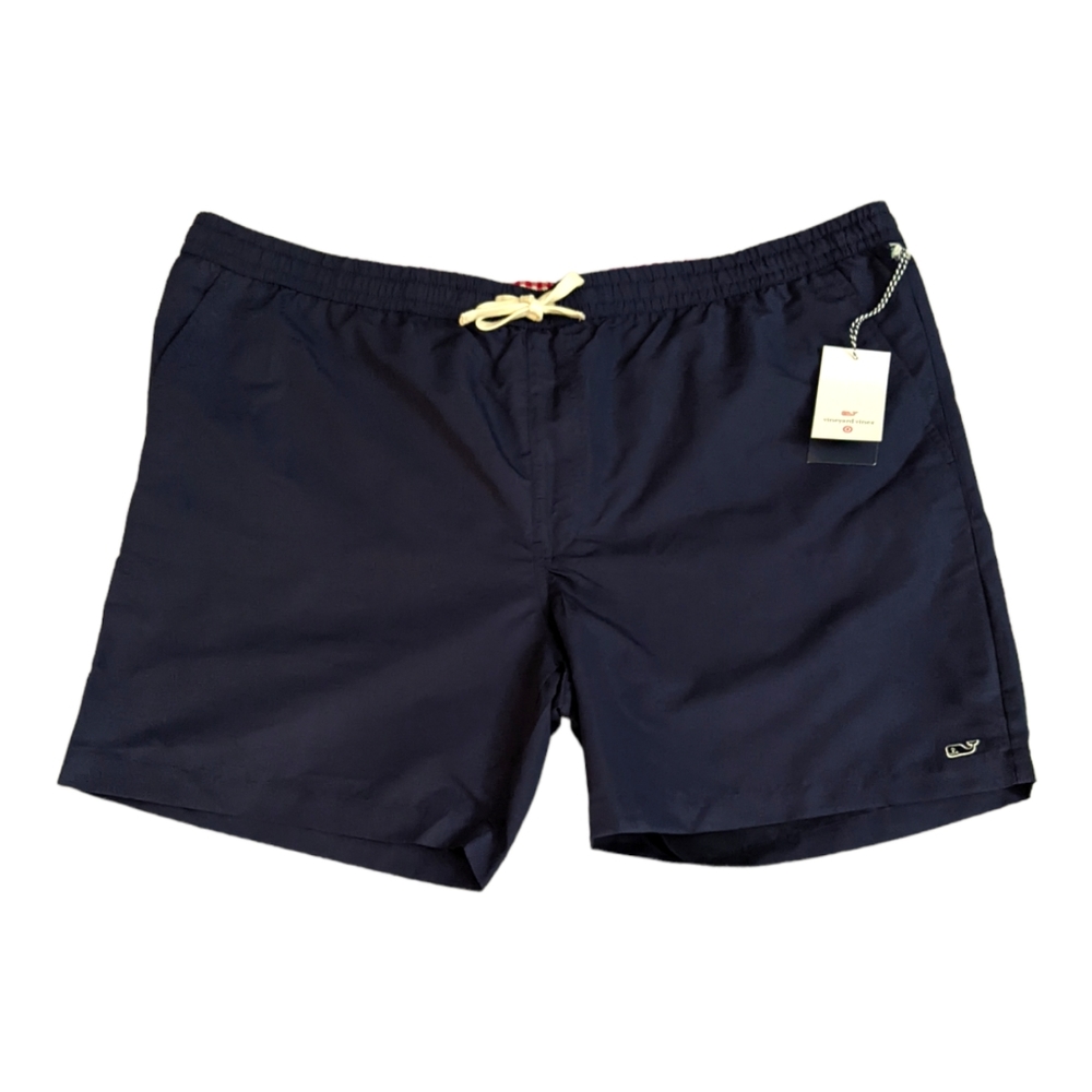 Vineyard Vines for Target Men's Navy Swim Trunks NWT Size XXL Unlined